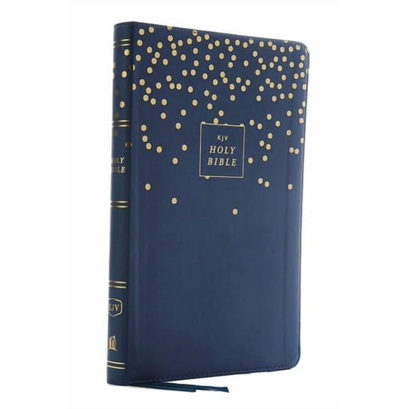 Kjv, Thinline Bible Youth Edition, Leathersoft, Blue, Red Letter Edition, Comfort Print, (Hardcover)