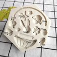 thumbnail image 4 of Leutsin Easter Silicone Baking Mold Cake Decoration Rabbit Basket Flower Bunny Eggs, 4 of 8