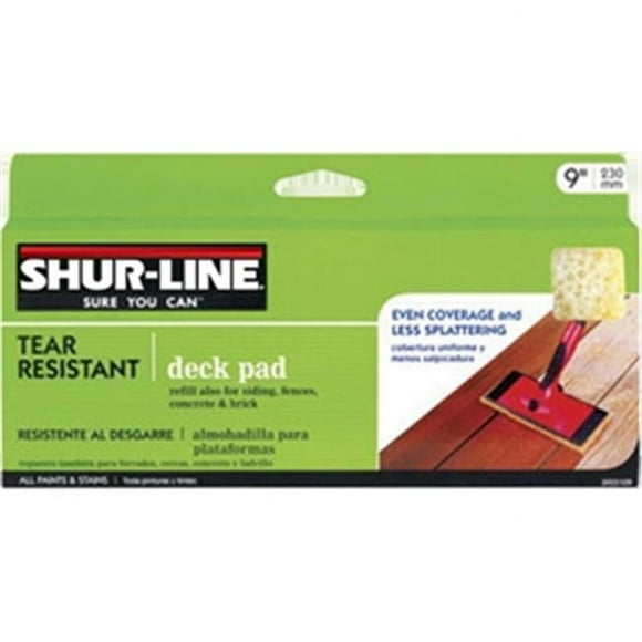 Shur-Line 3955109 Tear Resistant Deck Pad Refill, 9 in L x 4.9 in W