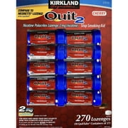 Kirkland Signature Quit 2mg., Cherry Lozenges, 270 Pieces