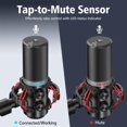 thumbnail image 3 of CMTECK USB Microphone for PC, Condenser Mic for Streaming, Podcasting, Video, Meeting, Gaming, Gain Control, Monitoring Headphone, 3 of 6