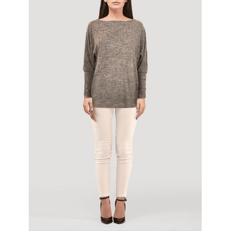 Sonja By Sonja Women's Morgan Bree Boat Neck Batwing Top