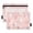 Cute Bunnies and Pink Eggs, variant on 2 Pack Expandable Flip Folders with Clear PVC Window Binder Pouches 3-Ring Binder Organizer Red and Cream Diamond Shapes