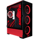 thumbnail image 1 of Gabinete Gamer XTREME PC GAMING Shadow Edition Torre Completa E-ATX 4 Fan Cristal Templado ARGB Rojo rojo, 1 of 6