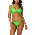 thumbnail image 1 of BeautyIn Bikini Sportif pour Femmes Haut de Maillot Strings Ensemble 2 Pcs, 1 of 7