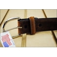 thumbnail image 5 of Justin Men's Brown Classic Western Belt 53709, 5 of 7
