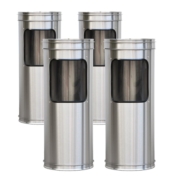 Kit 4 Porta Extintor PQS De 6 y 9 Kg En Acero Inoxidable