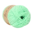 thumbnail image 2 of Milk Cotton Yarn for Hand Knitting Five Strand Cotton Yarn for DIY Crochet Scarf Hat Sweater Craft Projects Comfortable Feel Aqua Green Color,crochet yarn,24 Aquamarine,1PC, 2 of 2