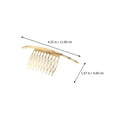 thumbnail image 3 of Qumonin Rhinestone Hairpin for Straight Hair - Chic Side Clip Accessory, 3 of 6