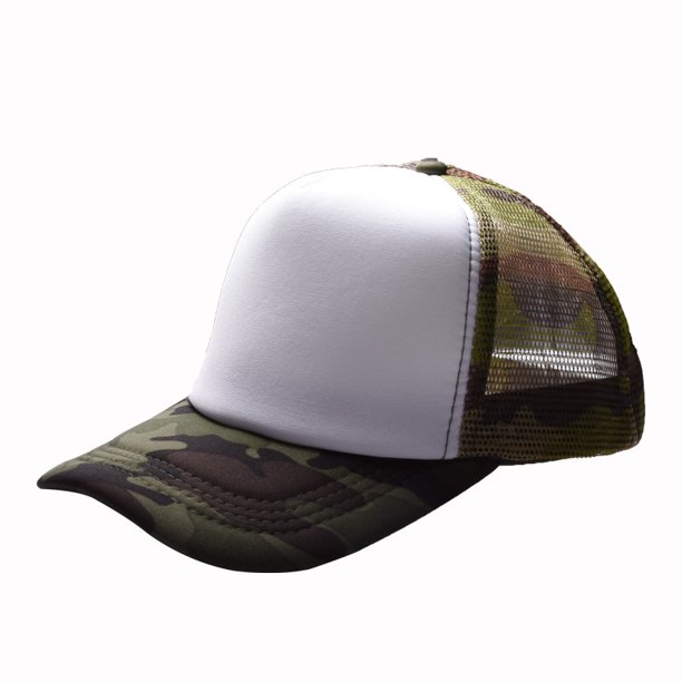 Custom Half Mesh Hat Korean Fashion Breathable Light Plate Duck Tongue Cap Unisex Four Seasons Versatile DIY Truck Driver Hatno logo print Gao Jinjia LED