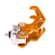 thumbnail image 1 of Bolsa para casco de motocicleta, aleación de aluminio, soporte de transporte, gancho en forma de garra, dorado, 1 of 3