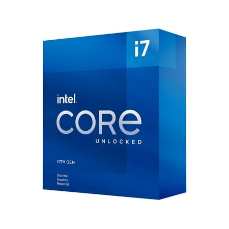 Intel Core i7-11700KF Desktop Processor 8 Cores up to 5.0 GHz Unlocked LGA1200 (Intel 500 Series chipset) 125W