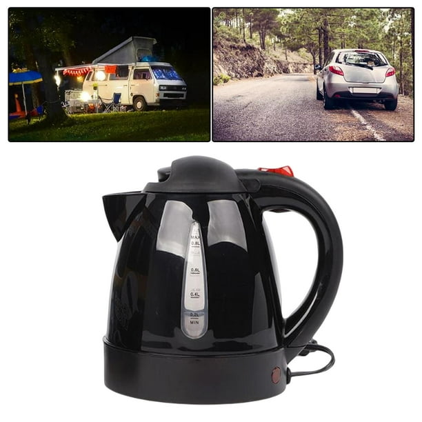Hervidor eléctrico de coche BLESIY 1L 12V 150W Negro