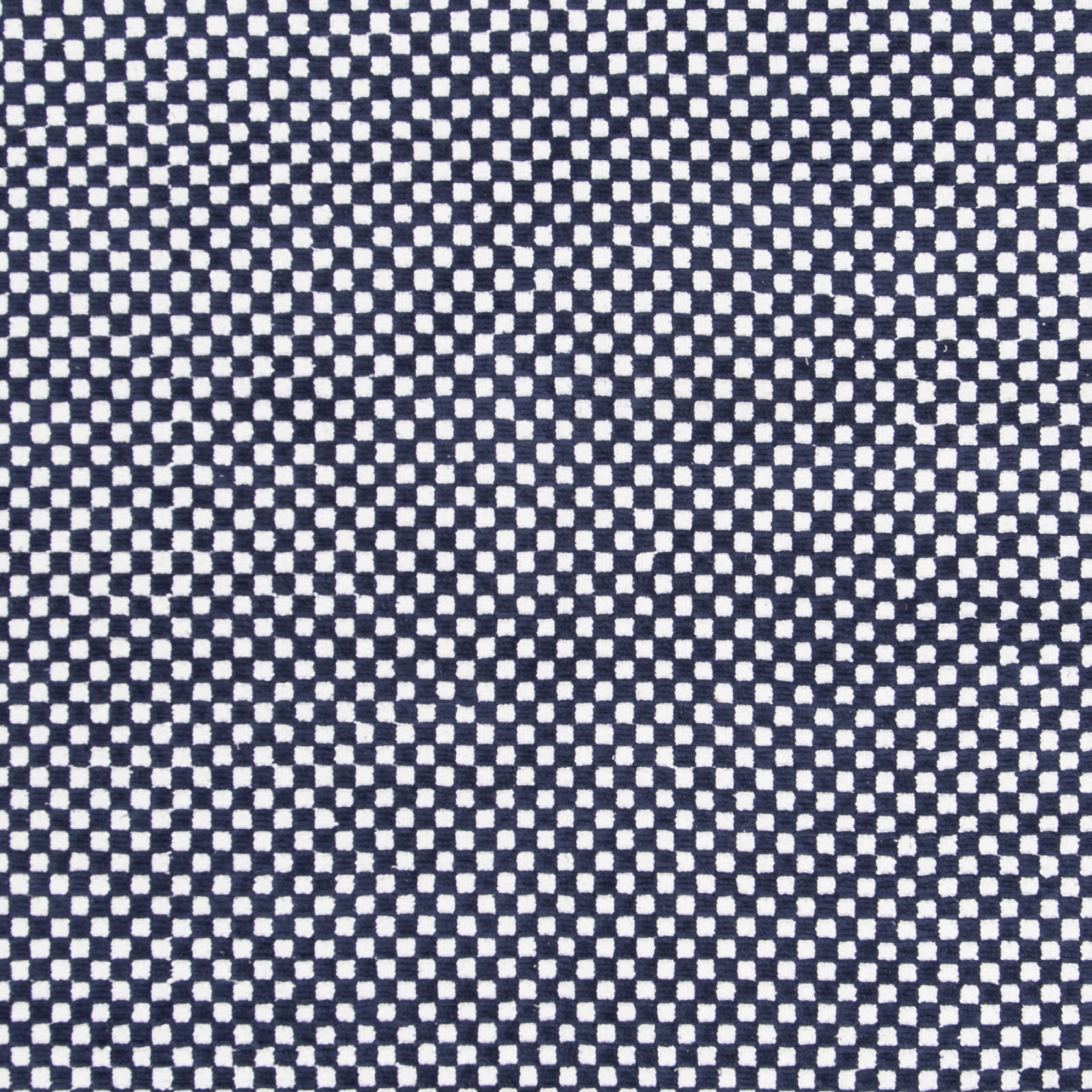 SAFAVIEH Boston Peter Checker Chevron Cotton Area Rug, Navy, 8' x 10'