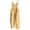 Yellow, variant on Rompers for Women Dressy Plus Size Fashion Crew Neck Sleeveless Baggy Overalls with Pockets Casual Jumpsuits