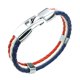 thumbnail image 2 of Brazalete de cuero Zulema Triple Cuerda Bandera Nacional, 2 of 8