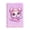 Purple, variant on LJMsdf A5 Kawaii Cat Plush Notebook Reversible Sequin PVC Journal Diary 8.46×5.13in Back to Campus Gift