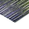 thumbnail image 4 of Addison Rugs Chantille Indoor/Outdoor Traditional Stripes Purple Washable Round Rug, 8' x 8', 4 of 6