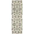 thumbnail image 5 of SAFAVIEH Soho Bedinn Floral Wool Area Rug, Ivory/Grey, 8' x 8' Square, 5 of 8