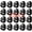 Black, variant on 20 Pcs Self Adhesive Caster Wheels for Small Appliances,Load Capacity 14LBS Per Wheel,360° Swivel Universal Wheel for Furniture Storage Bins Trash Can(White)