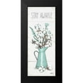thumbnail image 2 of Penner, Janelle 10x18 Black Modern Framed Museum Art Print Titled - Blessed VIII, 2 of 5