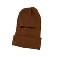 thumbnail image 1 of MesaSe Solid Color Ear Protection Eyes Exposed Women Hat Winter Outdoor Riding Integrated Scarf Beanie Hat Costume Accessories, 1 of 9
