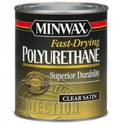 Minwax 222224444 Polycrylic Protective Finish Water Based, 1/2 pint, Matte