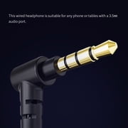 QKZ Wired Earphone In-ear Type Gaming Headphone Detachable Headphone Detachable HiFi Stereo Sound Headset with Microphone, Colorful