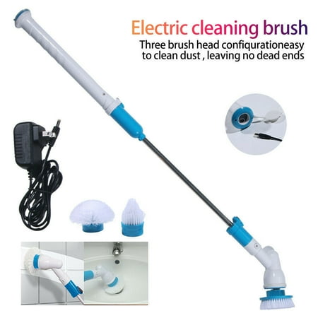 Condition photo showing Good Condition for JahyShow Adjustable Hurricane Electric Bathroom Spin Scrubber W/3 Replaceable Brush Heads