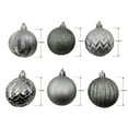 thumbnail image 3 of Holiday Time 24-Count Shatterproof Ornaments-Silver, 3 of 5