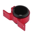 thumbnail image 3 of BOROCO Soporte De Filtro De Combustible, Aleación De Aluminio 50 Mm Soporte De Montaje De La Bomba De Combustible Del Automóvil Cuna De Abrazadera De Filtro único(Rojo), 3 of 5