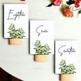 thumbnail image 3 of Chamomile Table Cards Number 1-30 Double Sided For Wedding Reception Event Party Baby Shower Birthday 4x6, 3 of 3
