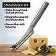 thumbnail image 4 of Rada Cutlery Cheese Knife, Silver Handle, Pack of 2, 4 of 4