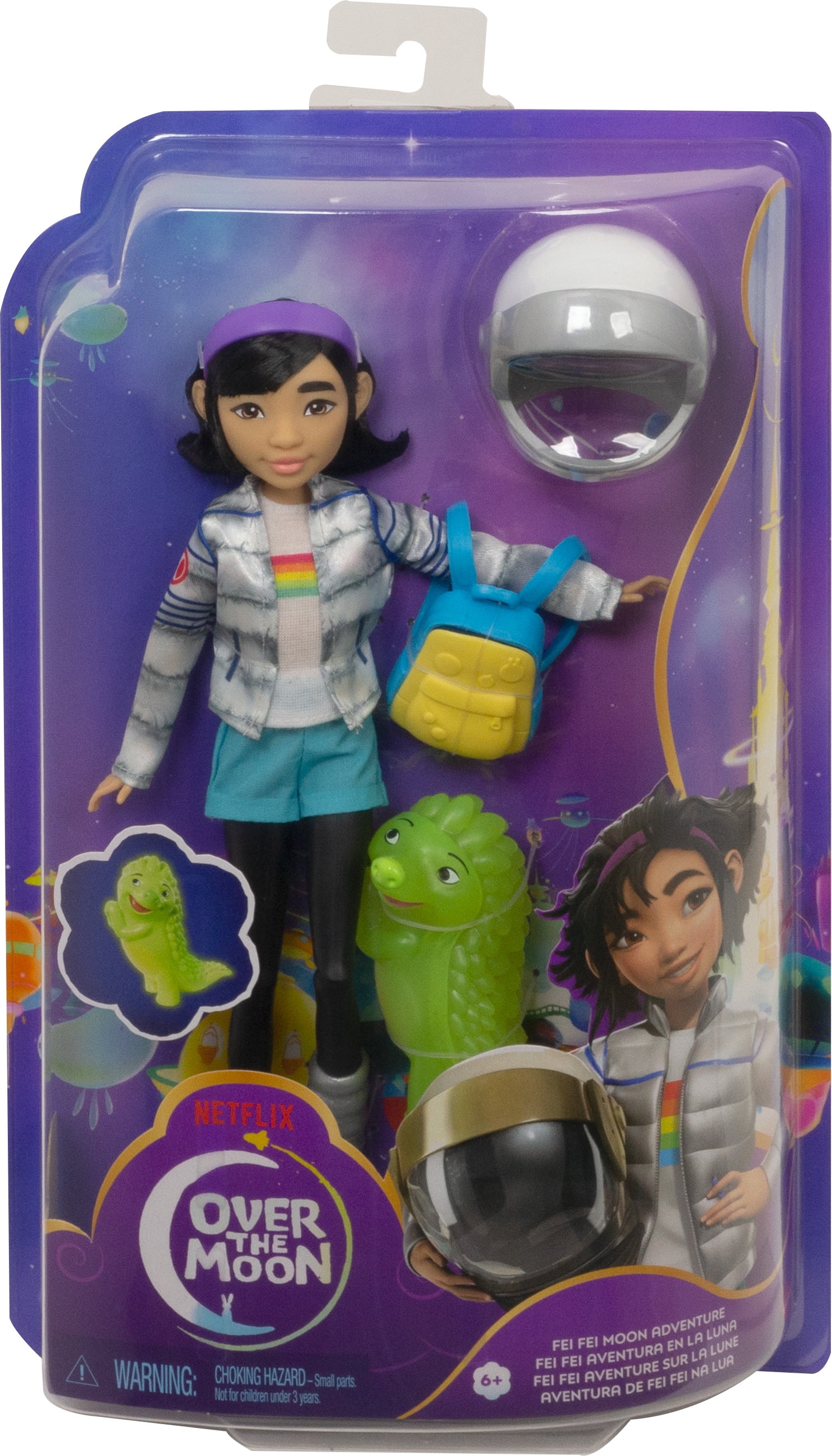 Netflix Over The Moon Fei Fei Moon Adventure Doll New Kid Toy Gift Mattel Lucotte France Other Mattel Dolls
