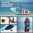 thumbnail image 5 of AISUNSS Inflatable EVA Paddle Board, 10.6ft Stand Up Paddle Board with SUP Accessories, 5 of 6