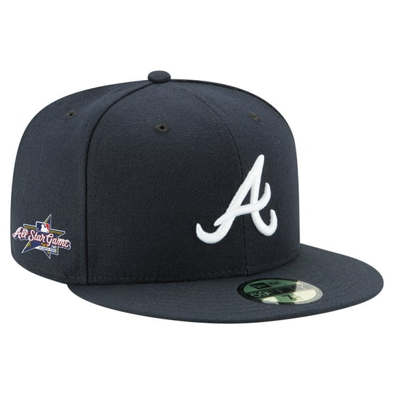 Men's-New Era Navy Atlanta Braves 2025 MLB All-Star Game 59FIFTY Fitted Hat