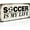BB-129, variant on Novelty License Plates, Sports Series Vintage Soccer Design, 12x6 Inch | Soccer is My Life, Wall Decor, Metal Tin Signs