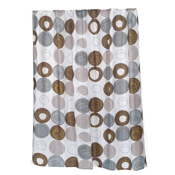 Madison Stall Size Fabric Shower Curtain