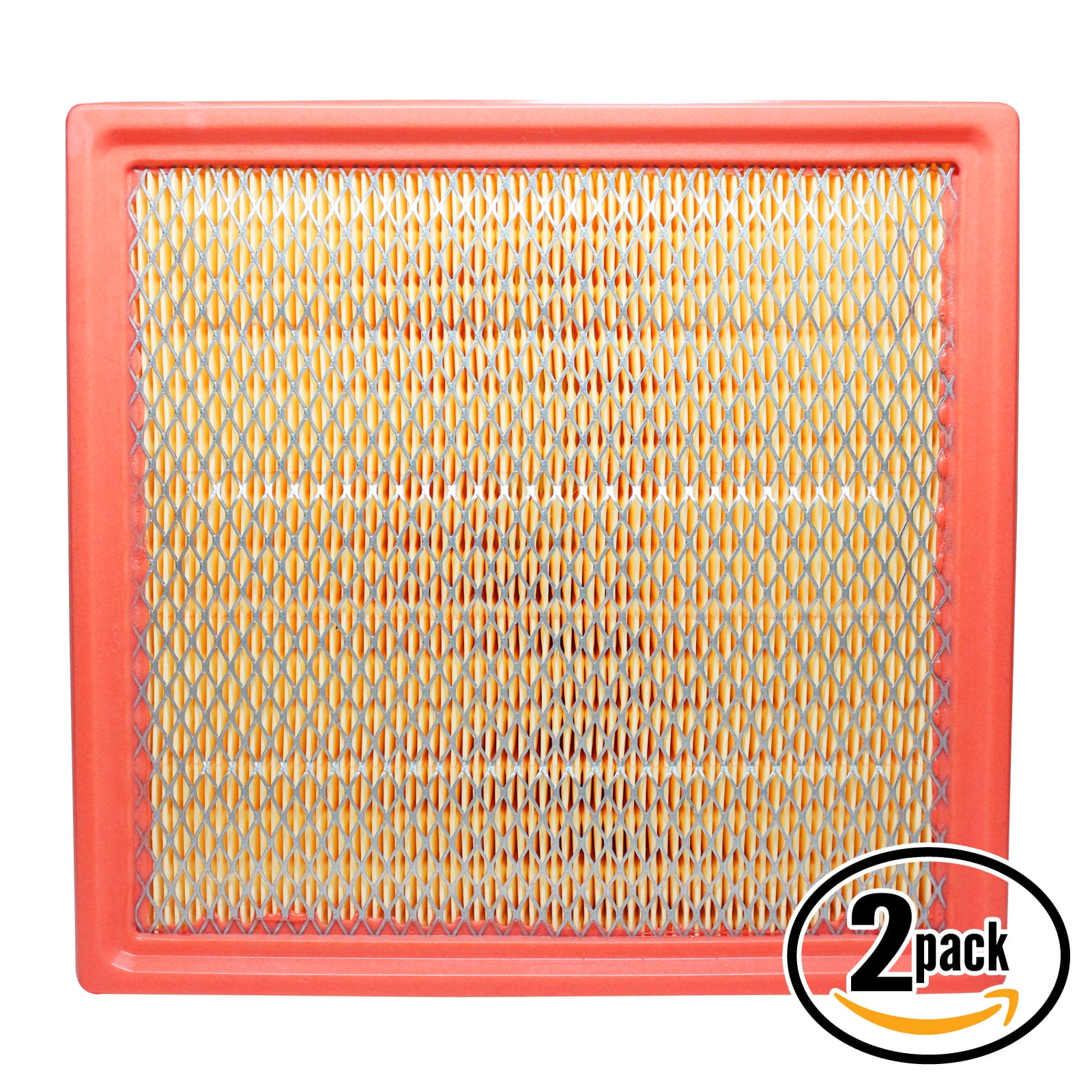 2Pack Replacement Engine Air Filter for 2010 Ford F150 V8 5.4 Car