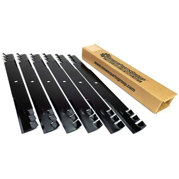 (6) Mulching Blades for Scag 72" STHM, SW, SWZ 48112, 481709, 482882