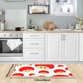 thumbnail image 6 of Red Mushroom Head Rectangular Kitchen Doormat, 6 of 7