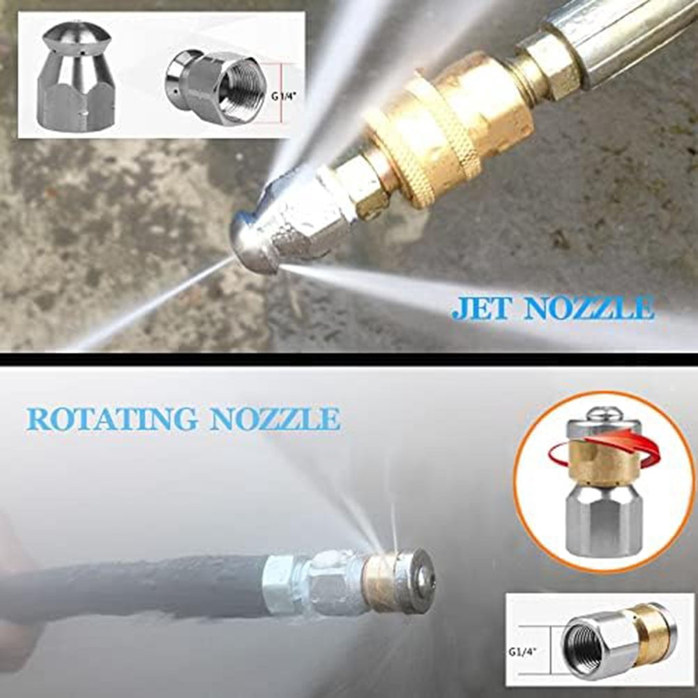 High-Pressure 10m Drain Cleaning Hose for Karcher Washer - for Flexible