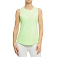 thumbnail image 2 of Stralyhd Workout Womens Tank Tops Tennis Running Top Crew Neck Sleeveless Sports Shirts 2026 Summer Gym Loose Fit Tank Top Fluorescent Green S, 2 of 4