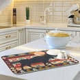 thumbnail image 6 of Moose Silhouette Dish Drying Mat 18x24 Absorbent Microfiber Draining Rack Pad for Kitchen Counter Sink, 6 of 8