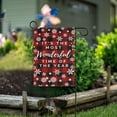 thumbnail image 5 of Christmas Red Buffalo Plaid Garden Flag Winter Snowflake Double Sided Flags 12x18 The Most Wonderful Time House Flag Yard Porch Banners Xmas Holiday Home Decorations Gifts, 5 of 5
