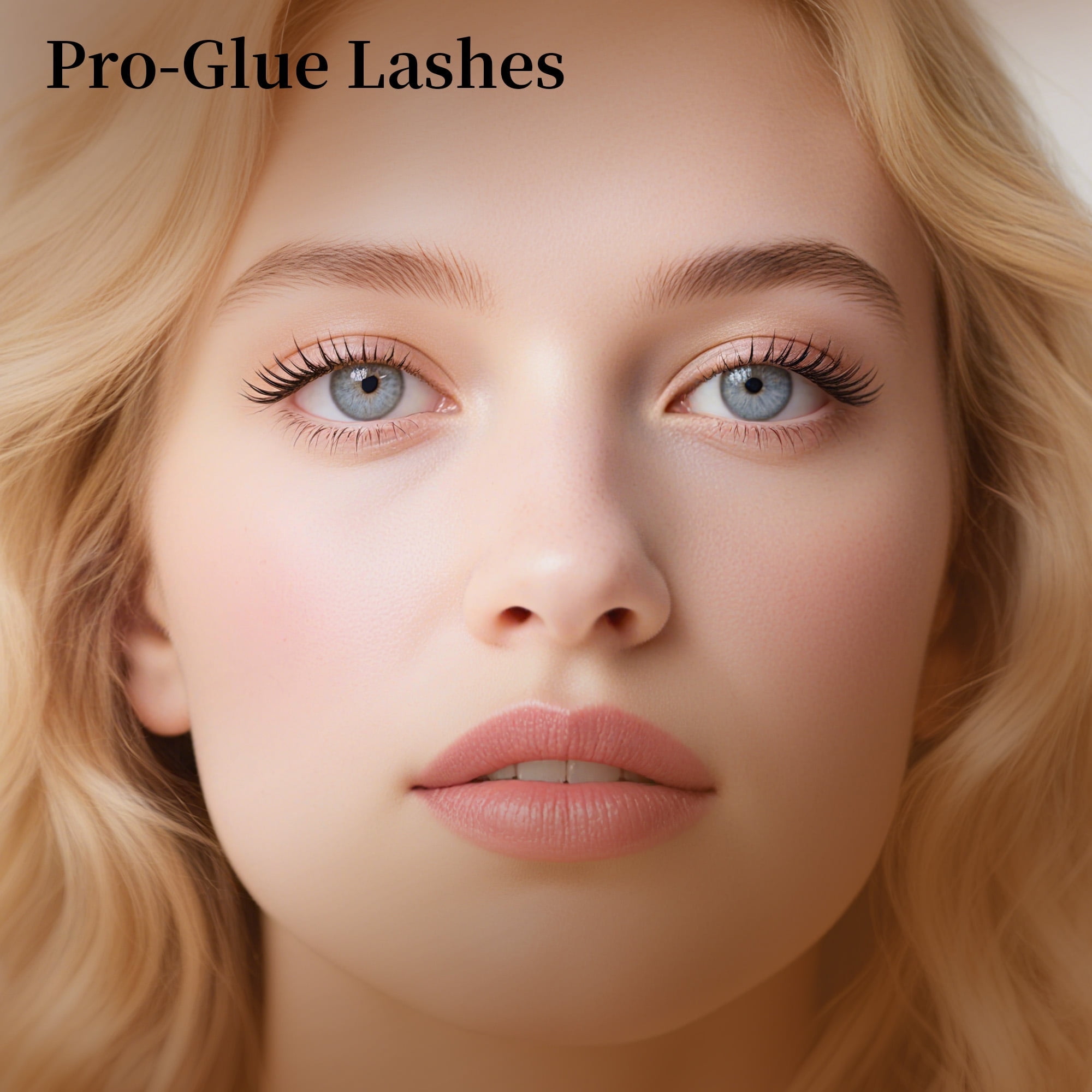Mehoran Falsies Press On Self Adhesive Eyelashes Extreme Curl Strip Lashes 8-14mm 3 Pairs