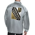 thumbnail image 2 of Men's Starter  Gray Vegas Golden Knights Printed Logo Coaches Full-Snap Jacket, 2 of 2