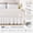 Embroidered/White, variant on Wrap Around Ruffled Lace Bed Skirt with Adjustable Elastic Belts, Dust Ruffle Cover for King/Queen Bed Frame, Machine Washable, 15" Drop, Classic White