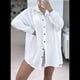 thumbnail image 4 of Vestido de Lentejuelas de Gran Tamaño para Mujer, Larga, Abotonado, para Playa, Verano 2025 4XL, 4 of 6