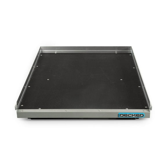 Cargo Glide Glissière de Lit DCG1000TG-5241 Série CG-TG; 1000 Livres; Hauteur de Rail Latéral 5-1/2 Pouces; Cadre en Acier Enduit de Poudre; Rail Latéral en Aluminium Poli